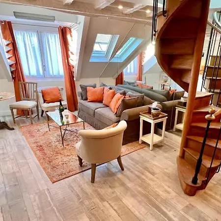 Rooftop Garden Triplex With Ac Over Notre - Dame Appartamento *