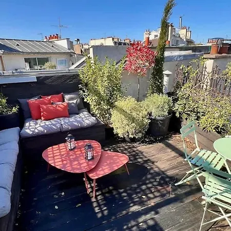 Rooftop Garden Triplex With Ac Over Notre - Dame Appartamento